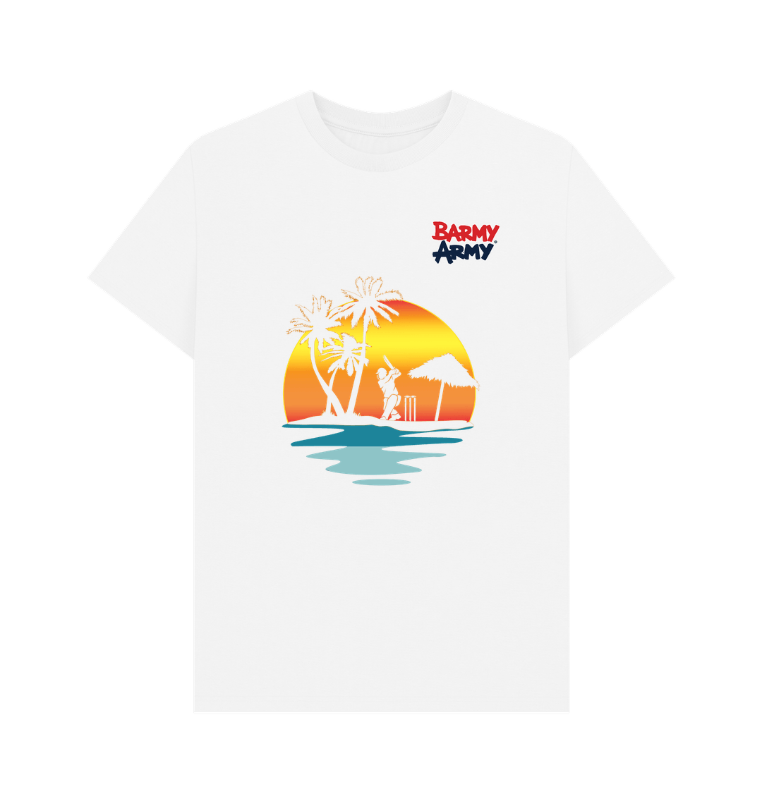 White Barmy Army WI Graphic Tee - Men's