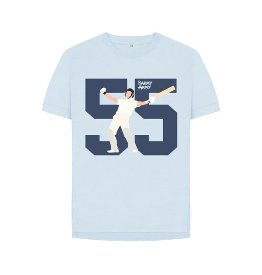 Sky Blue Barmy Army Stokesy Ladies Tee