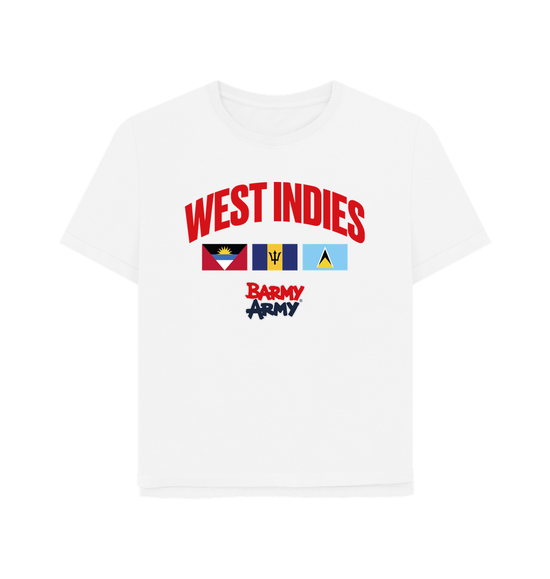 White Barmy Army WI Tour Tee 24 - Ladies