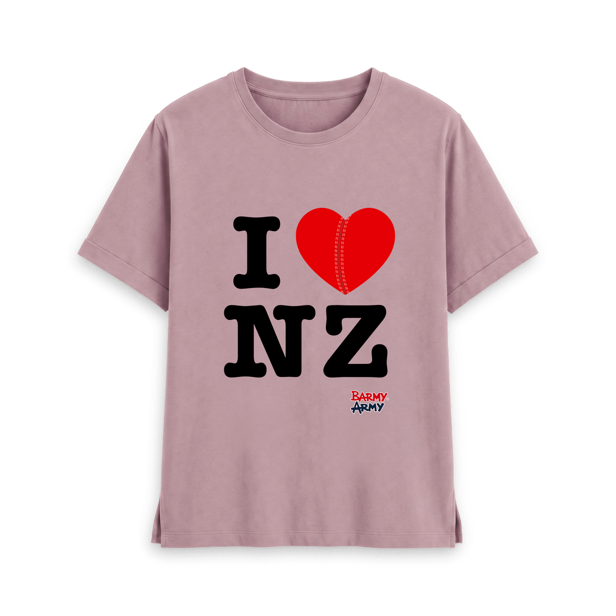 Mauve Printed T-shirt Front