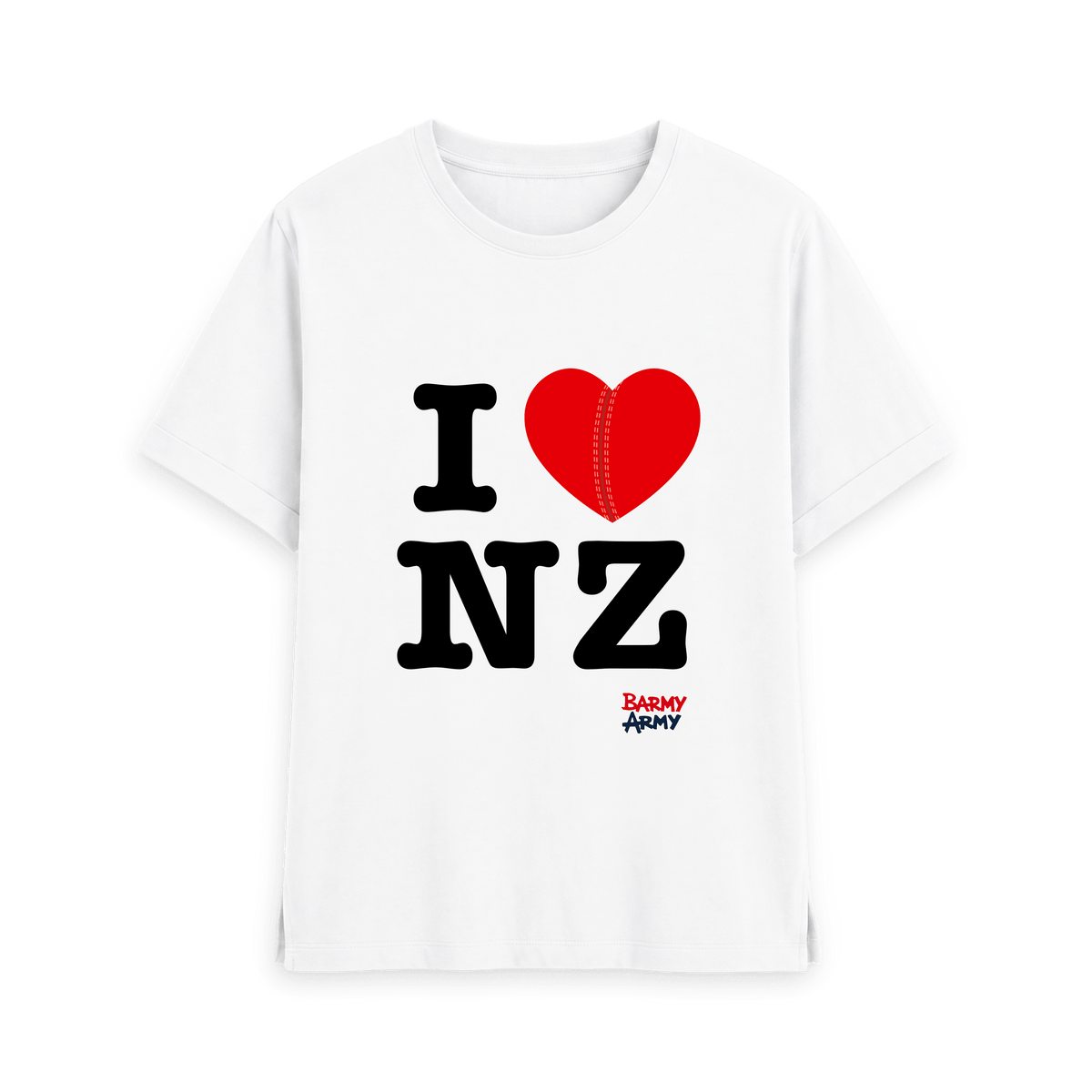 White Printed T-shirt Front