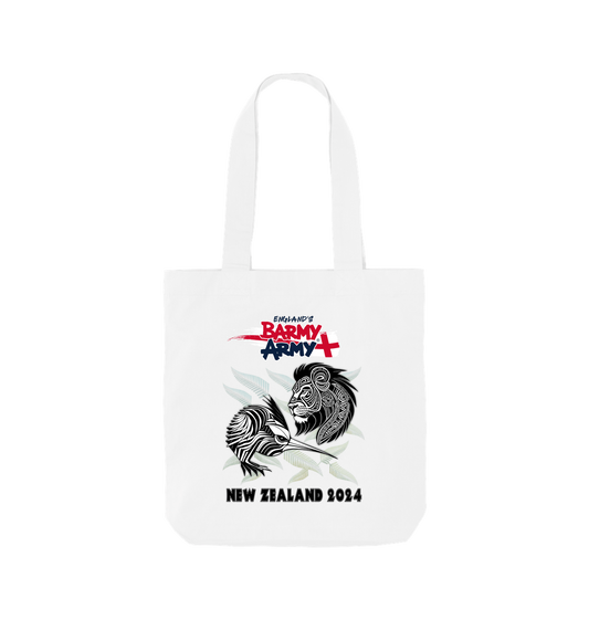 White Barmy Army NZ Tour Tote Bag