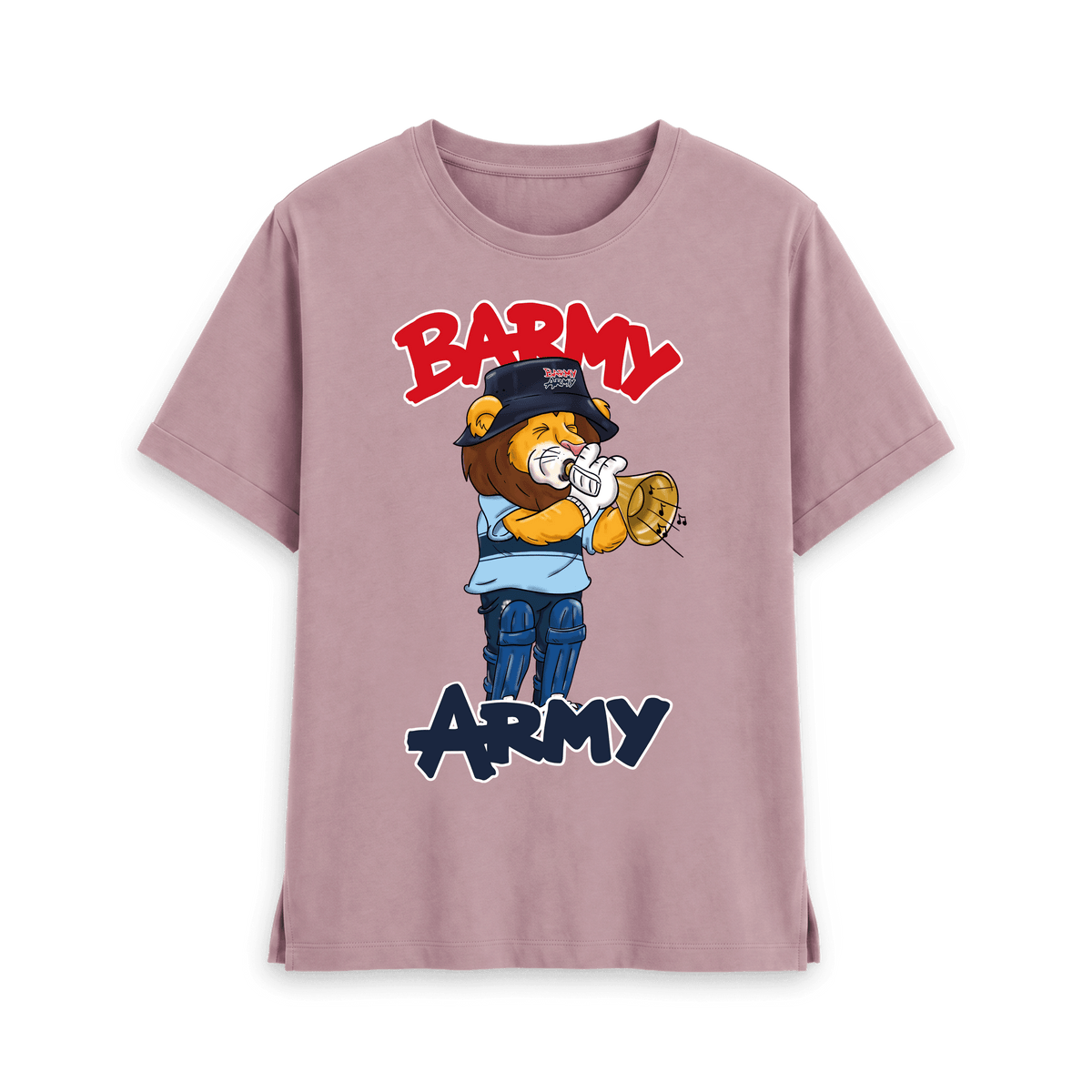 Mauve Printed T-shirt Front
