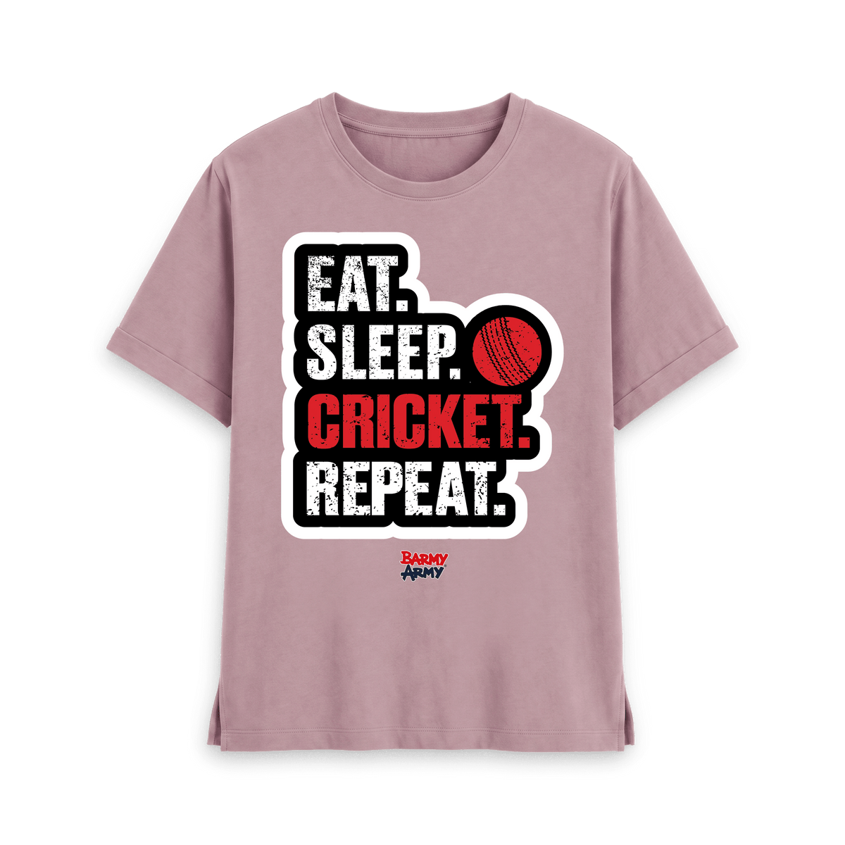 Mauve Printed T-shirt Front