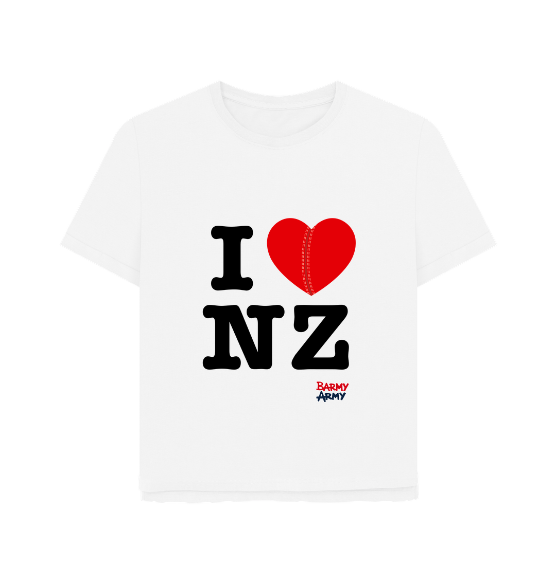 White Barmy Army NZ Tee - Ladies