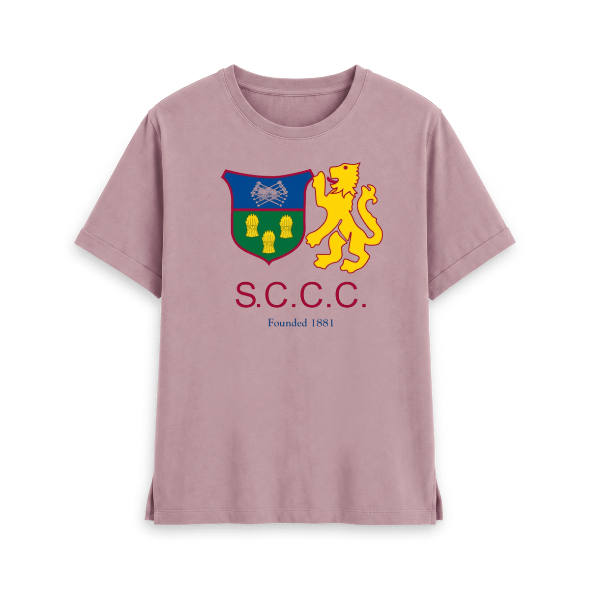 Mauve Printed T-shirt Front