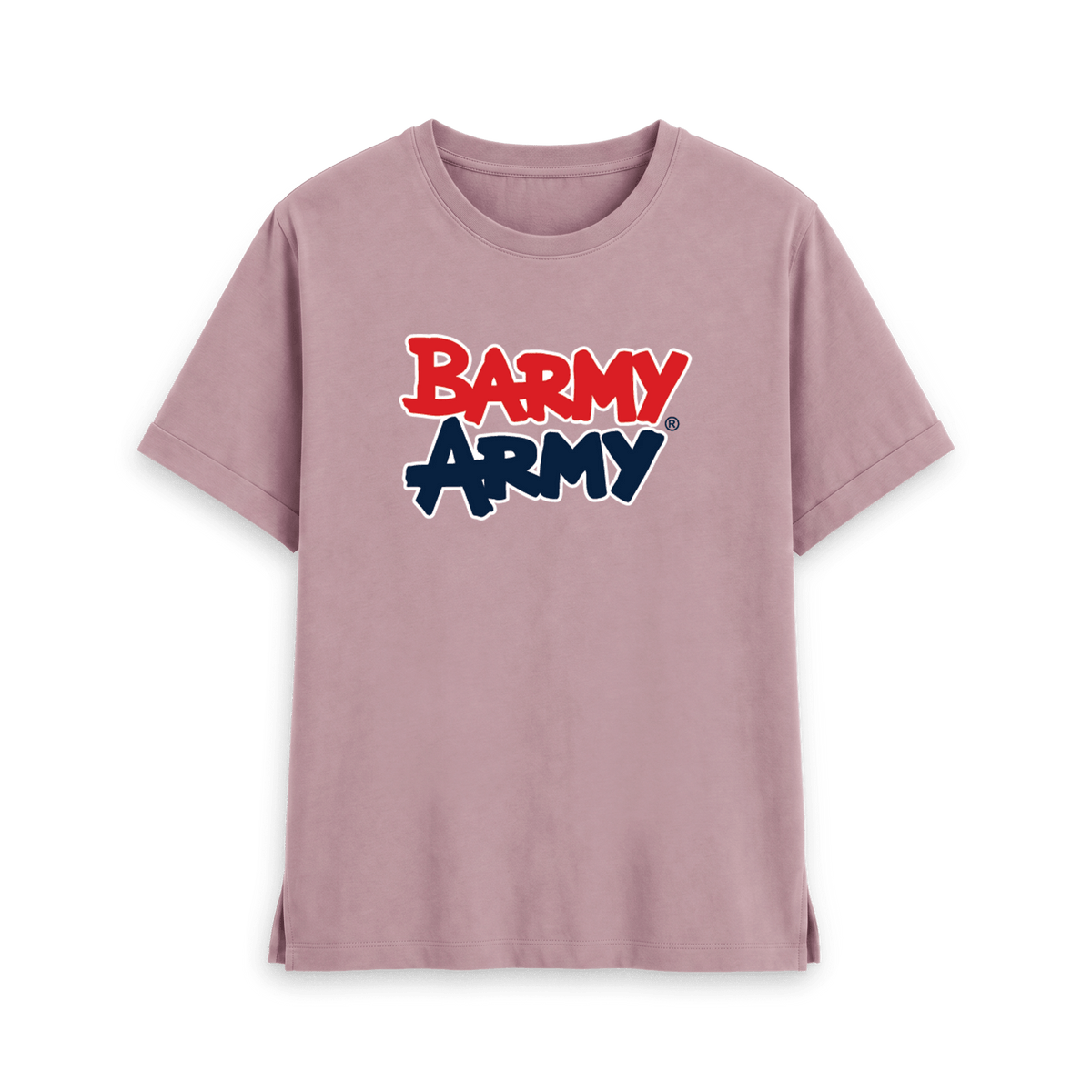 Mauve Printed T-shirt Front