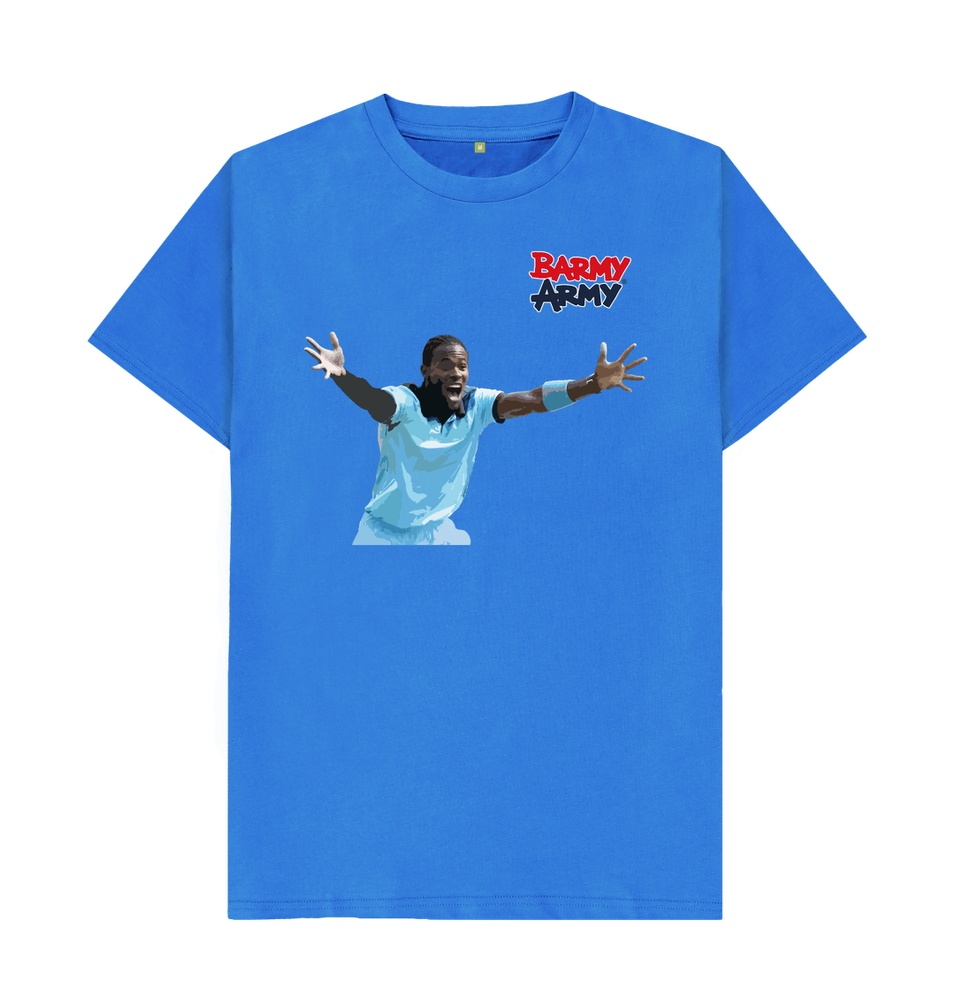 Bright Blue Barmy Army Archer Tee - Men's