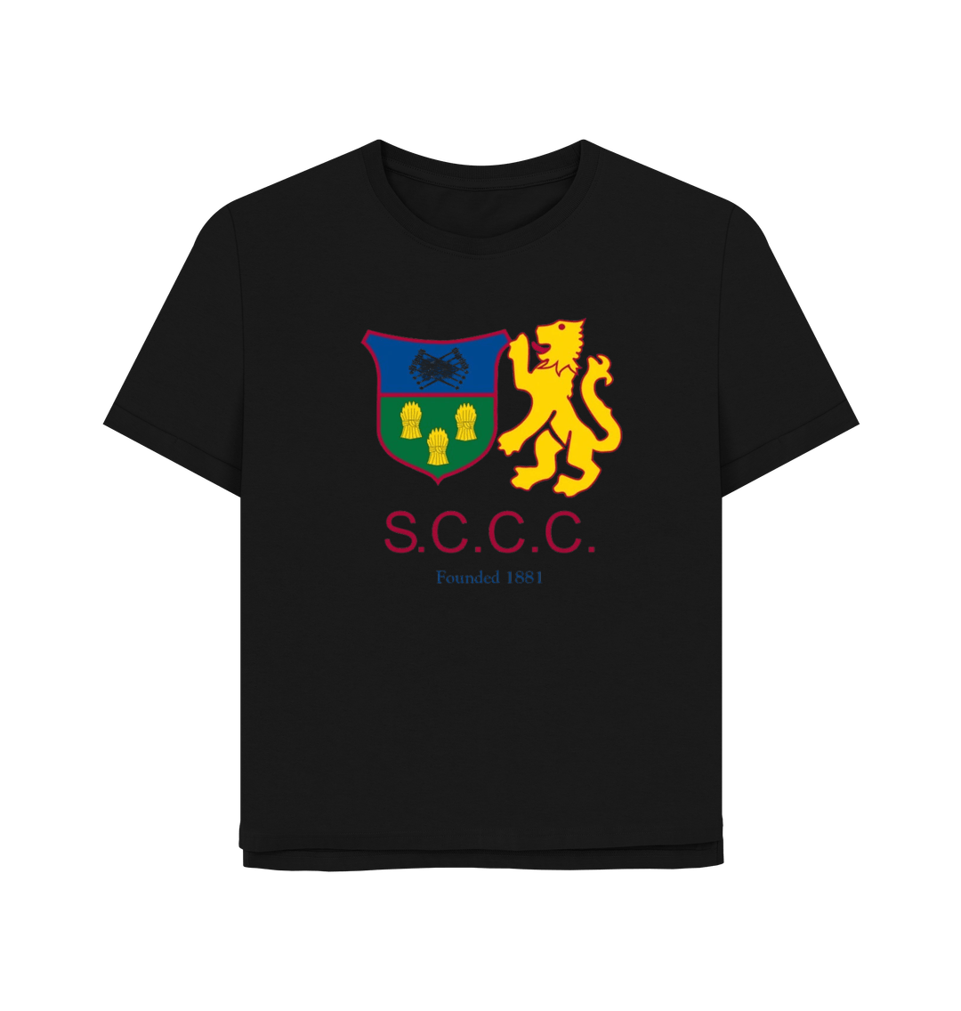 Black SCCC Supporters Tee - Ladies