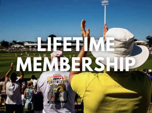 Barmy Army - Lifetime Membership
