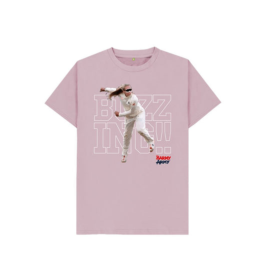 Mauve Barmy Army Buzzing Kids Tee