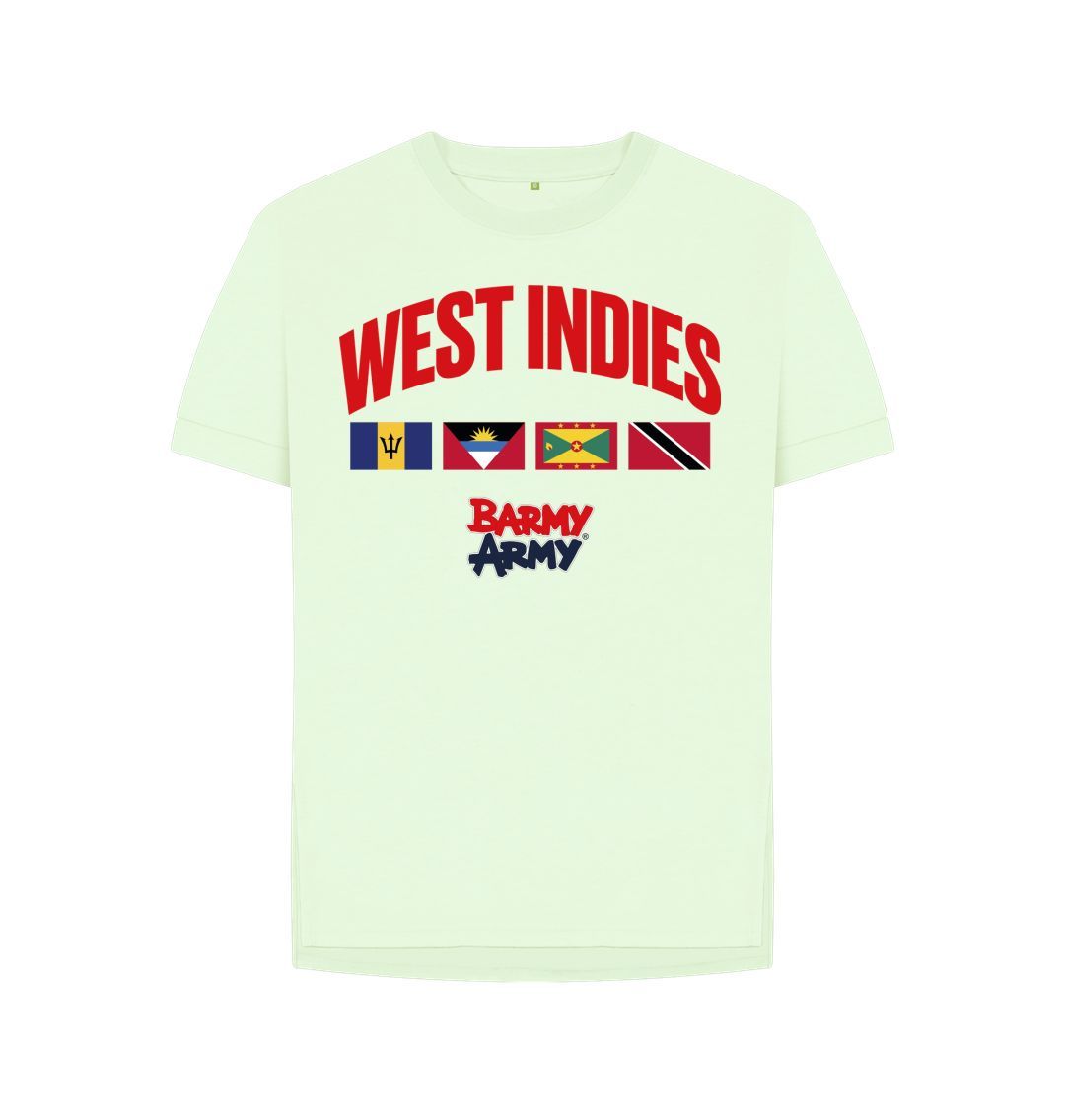 Pastel Green Barmy Army WI Tour Tee - Ladies