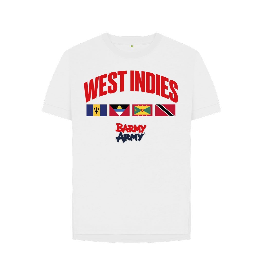 White Barmy Army WI Tour Tee - Ladies