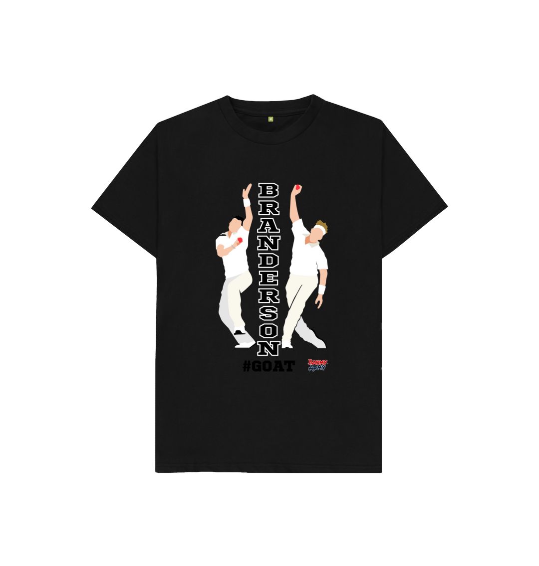 Black Barmy Army Branderson Kids Tee